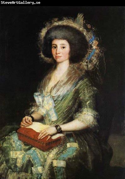 Francisco de goya y Lucientes Portrait of the Wife of Juan Agust